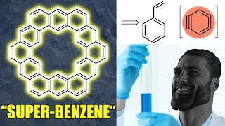 How chemists create "SUPERBENZENE" (Kekulene) | Organic chemistry, synthesis & reaction mechanisms