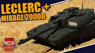 War Thunder - WHAT happens when a AIR RB PLAYER uses the TOP TIER of FRENCH TANKS? LECLERC & M2000D!