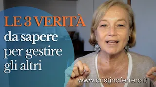 3 VERITÀ da Sapere Per STARE CON GLI ALTRI ed ESSERE SERENI