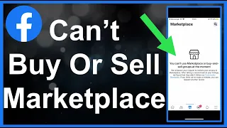 Fix You Can't Buy Or Sell Items On Marketplace Facebook