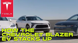 See How The Chevrolet Blazer EV Stacks Up Against The Tesla Model Y And Hyundai Ioniq 5