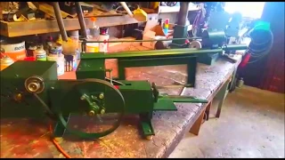 Eigenbau Hubbügelsäge (Homemade Hacksaw)