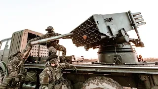 NATO Forces Carry Out Artillery Training