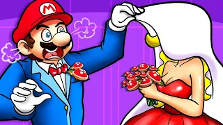 What Happened To Mario's Wedding?- Mario Sad Story - Super Mario Bros Animation