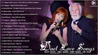 James Ingram, Kenny Rogers, Dan Hill, David Foster, Mariah Carey 💝 Duet Love Songs Collection