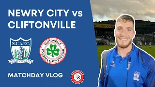 BEST MATE FACES THE TEAM I SUPPORT! | Newry City vs Cliftonville Matchday Vlog