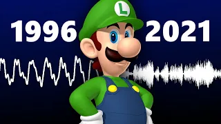 Why doesn't Luigi's voice sound like it used to?