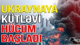 Ukraynaya kütləvi raket hücumu başladı - Media Turk TV