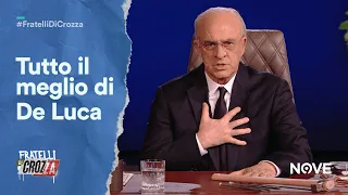 Tutto il meglio di Crozza De Luca #regionecampania #partitodemocratico | PRIMA PARTE