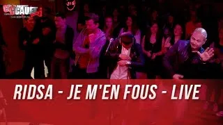 RIDSA - JE M'EN FOUS - Live - C’Cauet sur NRJ