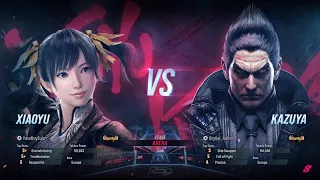 TEKKEN 8 Beta | Ling Xiaoyu vs Kazuya Mishima