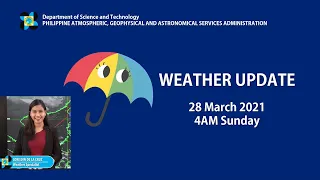 Public Weather Forecast Issued at 4:00 AM March 28, 2021