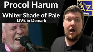 FIRST TIME REACTION to Whiter Shade of Pale by Procol Harum LIVE at Denmark - Hauntingly Beautiful