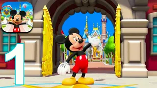 Disney Magic Kingdoms - Gameplay Walkthrough Part 1 - Level 1 - 3 ( Androi / IOS )