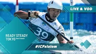 2019 ICF Canoe Slalom Tokyo 2020 Olympic Test Event Japan / Semis & Finals - C1w, K1m EVEN