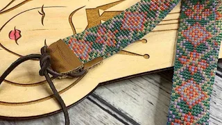 The In's & Out's of making a beaded hatband on a Large Jewel Loom Bead Loom.