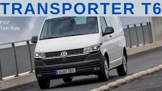 Volkswagen Transporter T6 POV TV Full HD 2020 - Test Drive NO COMMENTARY