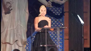 Lady Gaga gives 13 min Best Actress acceptance speech at New York Film Critics Circle Awards 2022