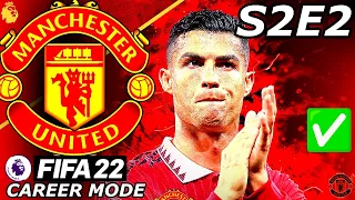 WE SOLD RONALDO?!😱🇵🇹 - FIFA 22 Manchester United Career Mode S2E2