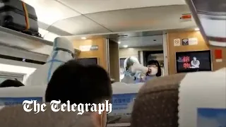 'Hurry up and get off': Positive Covid case on Shanghai train forces passengers off the carriage