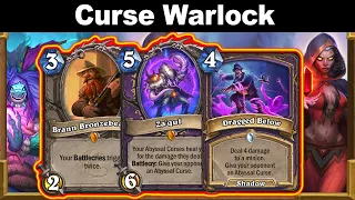 My Curse Warlock Is Better With Brann! How Powerful Is It? Voyage to the Sunken City | Hearthstone