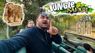 Gir Jungle Safari Kar Ke Aaj Maza Aa Gaya 😃 || Lion Dekh Kar Riddhi Ka Reaction 😅