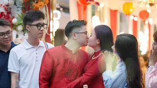 Engagement Wedding Ceremony " Trang And Long " | TeKa Wedding Film