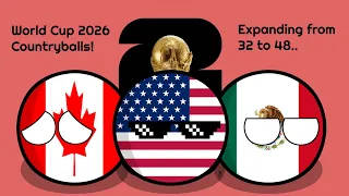 FIFA World Cup 2026 USA Canada Mexico Simulation - Countryballs!