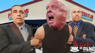 Ric Flair KICKED OUT Of A Pizza Restaurant ?