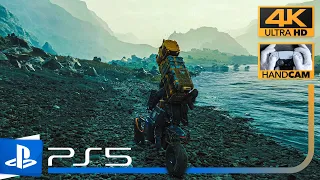 PS5 Gameplay ❯ Death Stranding looks PHENOMENAL! REALISTIC Ultra High Graphics ❯ 4K 60fps HDR