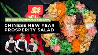 The Best Chinese New Year Prosperity Salad to Share at Home [Yee sang recipe] #chinesenewyear