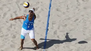 SKY BALL SERVES | Crazy Volleyball Serves - Adrian Carambula (HD)