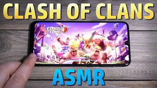 ASMR - CLASH OF CLANS - Whispers, Gum Chewing, Gameplay!