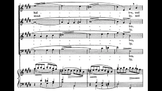 Es ist dir gesagt, Mensch, was gut ist (BWV 45 - J.S. Bach) Score Animation