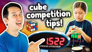 10 TIPS To Prepare For A Cube Competition!