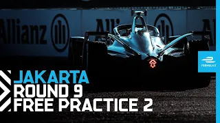 LIVE 2022 JAKARTA E-Prix - Round 9 Free Practice 2