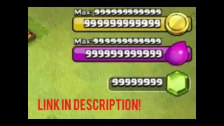 CLASH OF CLANS HACK WORKING! LINK IN DESCRIPTION!