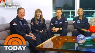 SpaceX’s Inspiration4 Crew React To Space Flight