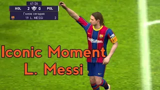 Обзор Iconic Moment L. Messi в PES 2021 mobile