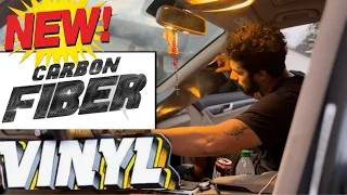 HOW TO CARBON FIBER WRAP YOUR CAR INTERIOR TRIM! (W204)