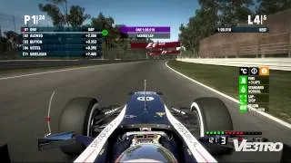 F1 2012 Williams Gameplay Monza Italy