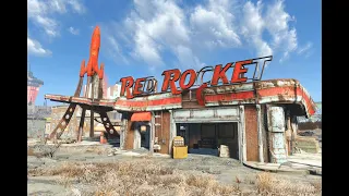 Fallout 4 Let's Build: Red Rocket Sanctuary Revival