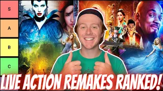 Every Disney Live Action Remake Ranked!(w/ Pinnochio) |Tier List|