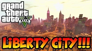 LIBERTY CITY IN GTA 5! (How To Get To Liberty City in GTA 5 Glitch)