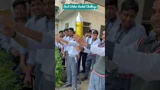 Best Water Rocket Challenge Vinay and Roonak #shorts #waterrocket #learnandfun #scienceexperiment