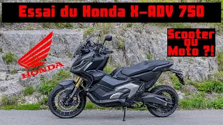 Essai du Honda X-ADV 750 - Une moto ou un scooter ?!