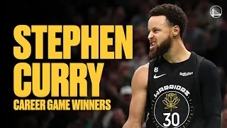 All Eight of Stephen Curry's Career Game Winners