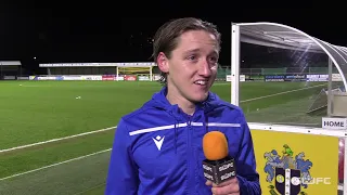 INTERVIEW Ben Wyatt Sutton United 2 Colchester United 1 04/01/22 PJT