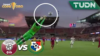 ¡Qué ATAJADA! Barsham se luce y salva su arco | Qatar 0-0 Panamá | Copa Oro 2021 | Grupo D | TUDN