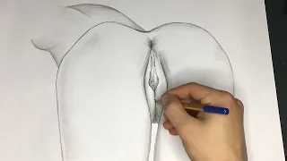 Pencil drawing technique | Drawing Female Figure | Drawing Process